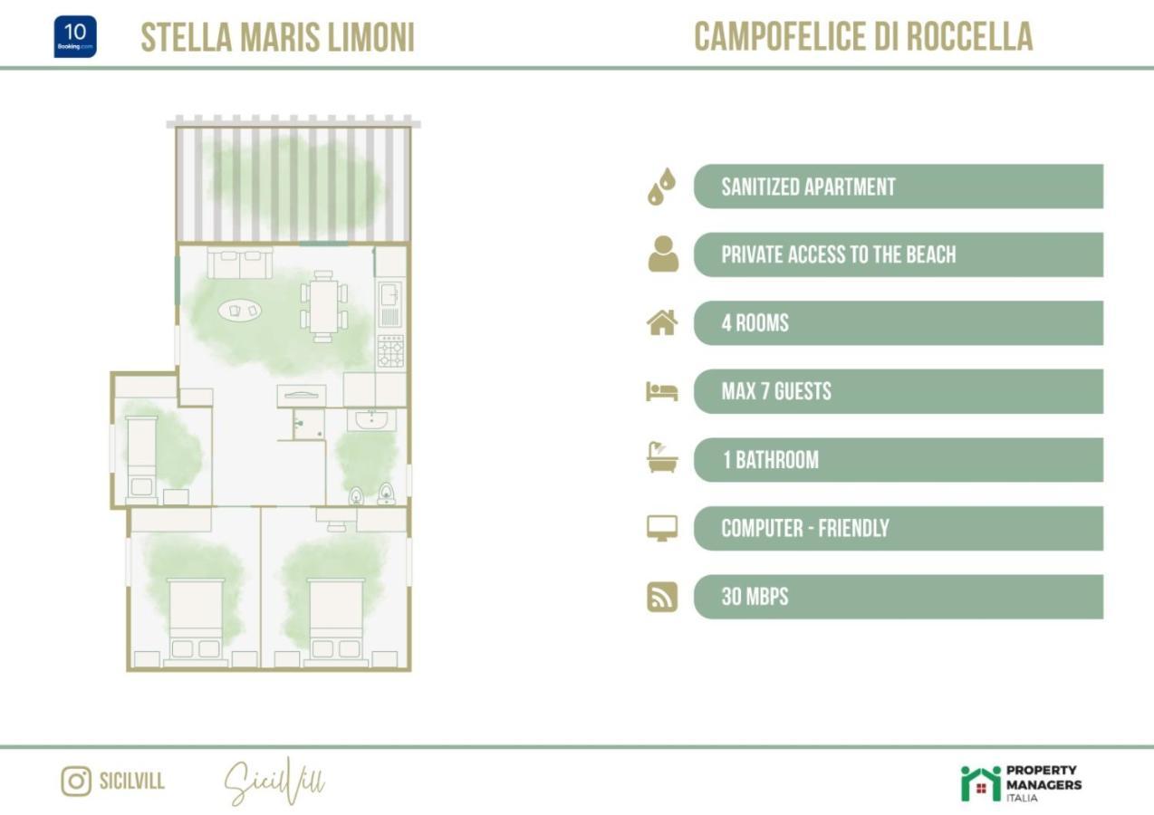 Stella Maris Limoni By Sicilvill Villa Campofelice di Roccella Kültér fotó